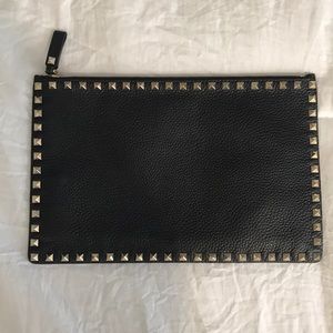 SOLD Valentino Garavani rockstud clutch